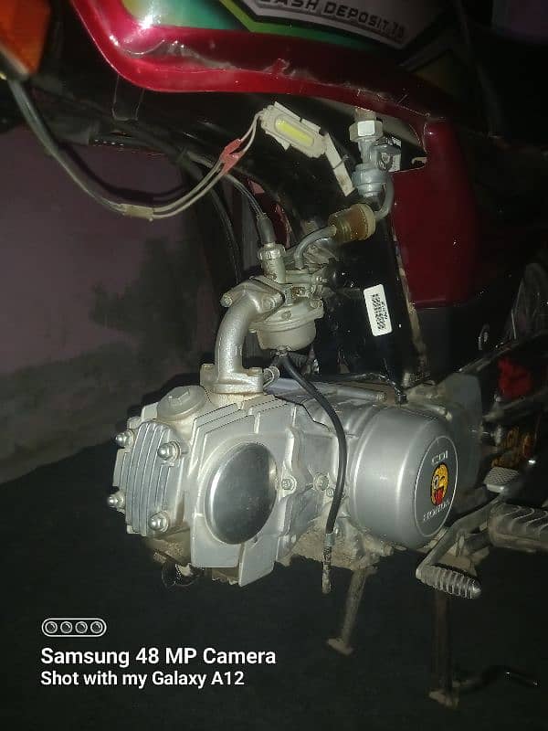 Honda CD70 Red Color 1