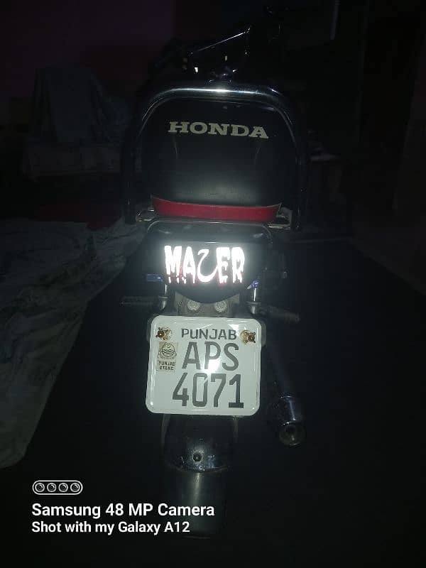 Honda CD70 Red Color 3