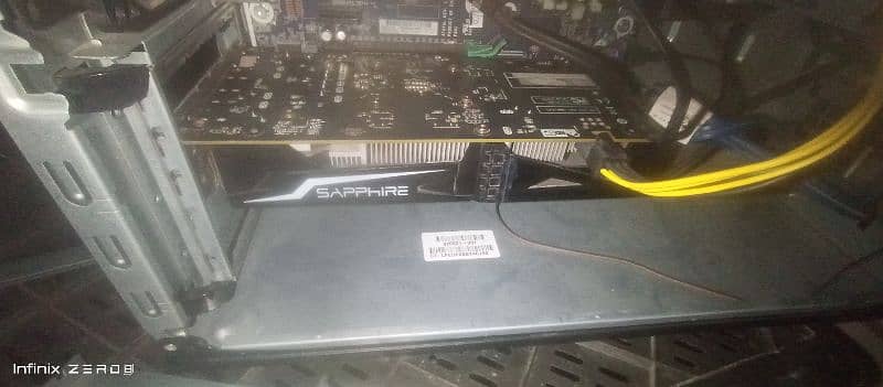 In Running AMD Radeon Rx 560 Series 4gb graphic card gpu 0