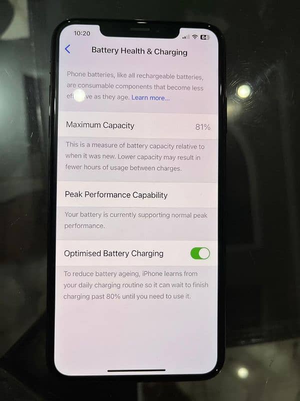 iPhone Xs Max Grey PTA Approved 512 GB 8