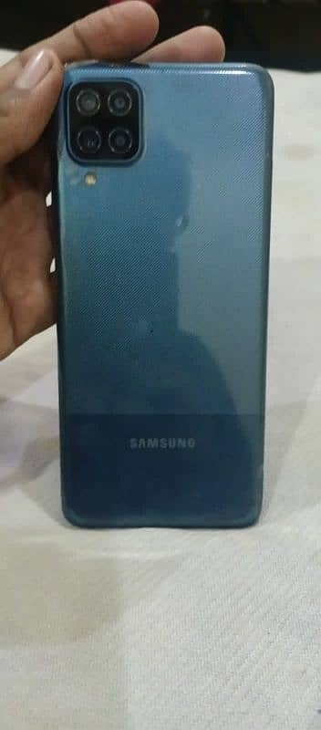 Samsung A12 with box and charger 2