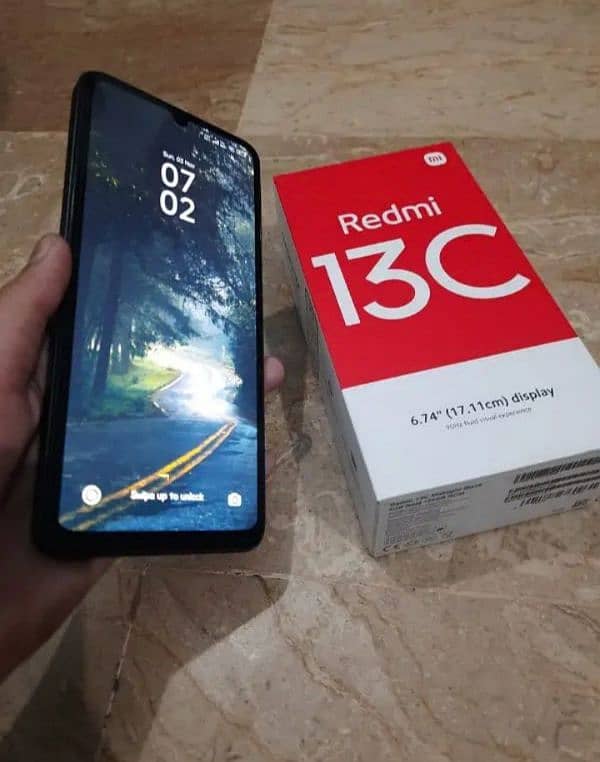 Redmi Mobile 13c for sale 6 128gb 1