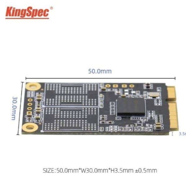 KingSpec mSATA SSD 2TB Mini SATA Solid State Drive for Desktops Laptop 1