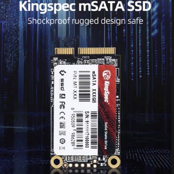 KingSpec mSATA SSD 2TB Mini SATA Solid State Drive for Desktops Laptop 2