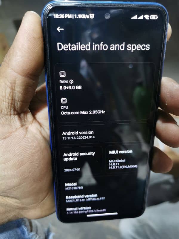 redmi note 10s 8+3gb 128gb 8