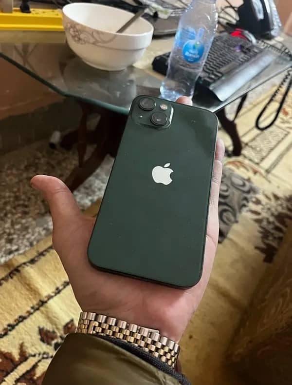 iPhone 13 128gb factory locked jv green color 1