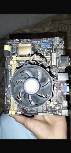 Asus h81m + e3 1225 v3 (i5 4590)  + 4gb ram combo