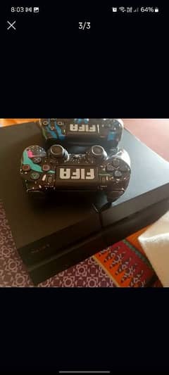 ps4 jailbreak with 2 Fifa controllers