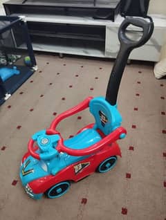 Baby push car and other kids items