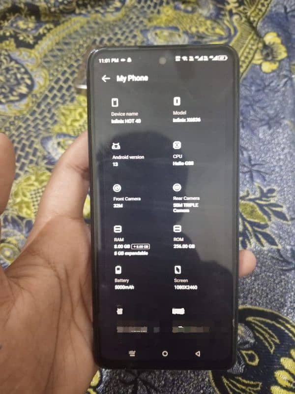 Infinix hot 40 for sale 0