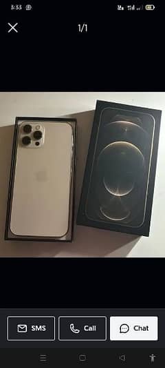 iphone 12 pro max complete box 256gb