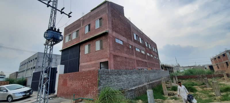 8000 Sq. Ft. Brand New Double Storey Factory Available For Rent In Small Sunder Estate Lahore 0