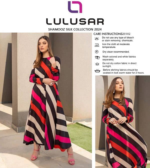 lulusar 2 piece silk suits 3