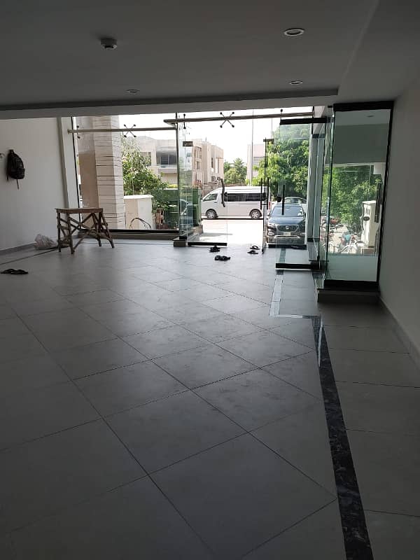 DHA Phase 6 Brand New 8 Marla Commercial Ground+Mezzanine+Basement Is Available For Rent On Prime Location. 0