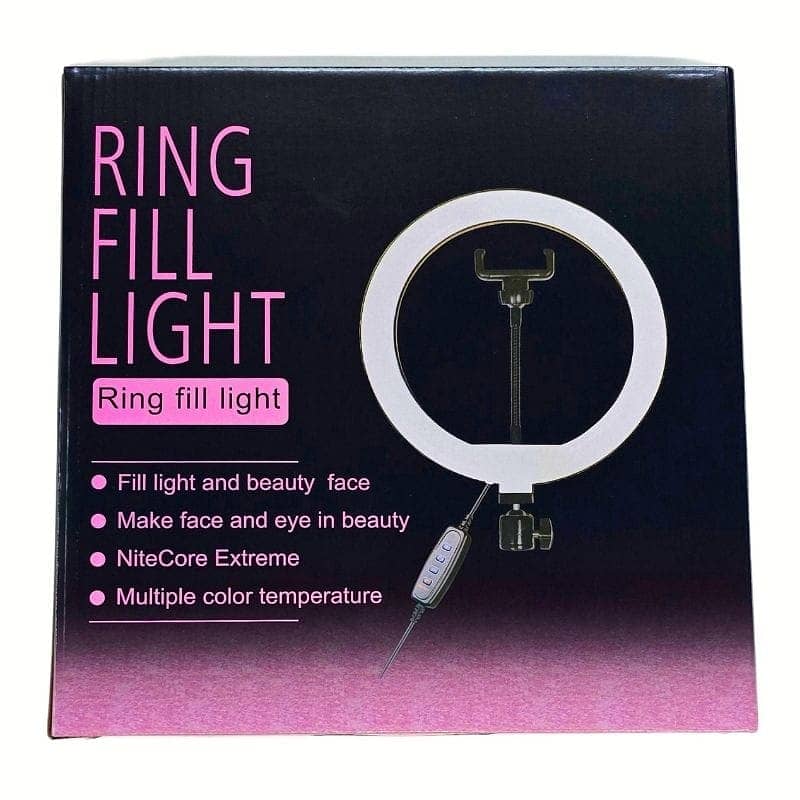 Ring Light 10 Inches  Right Light Stand 7 Ft | Best for Photography & 1