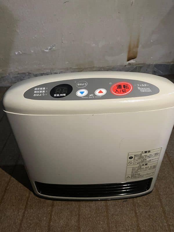 Japanese Gas Fan Heater For Sale 0