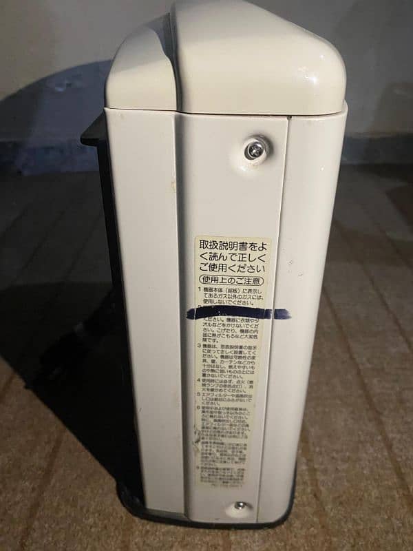 Japanese Gas Fan Heater For Sale 1