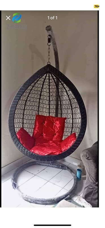 Hanging chairs/ Hanging Swing Chairs/ Jhoola/ Macrame Jhula/ Egg chair 3