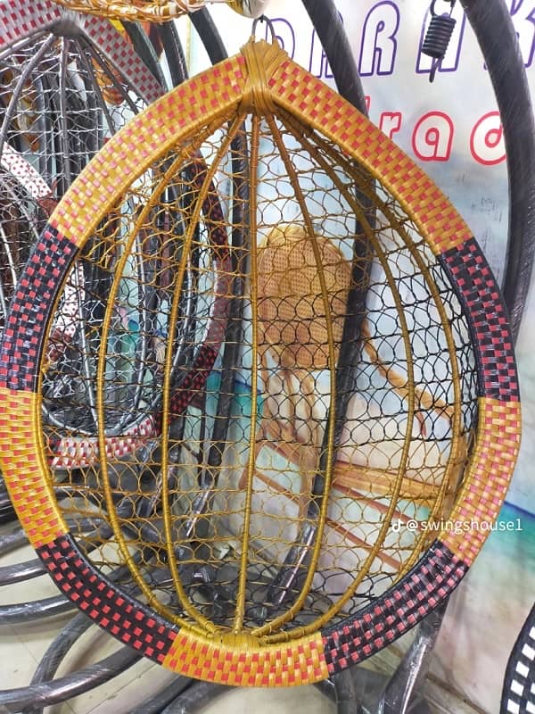 Hanging chairs/ Hanging Swing Chairs/ Jhoola/ Macrame Jhula/ Egg chair 4