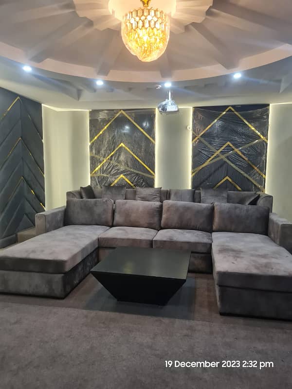 1 Kanal Brand New Super Hot Located Bungalow On Main Road With Full Basement And Home Theatre Is Available For Rent In The Best Block Of DHA Phase 6 Lahore Opposite To Lahore Garrison University 31