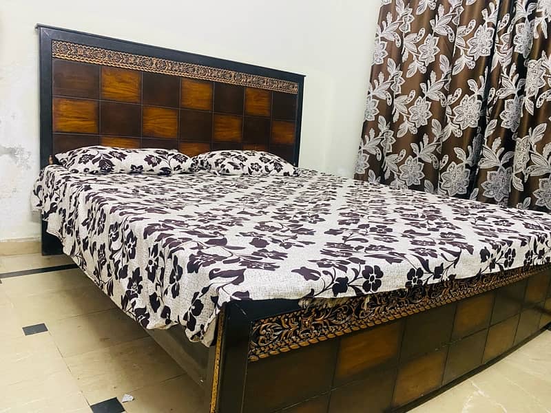 bed with spring mattress for sale 2