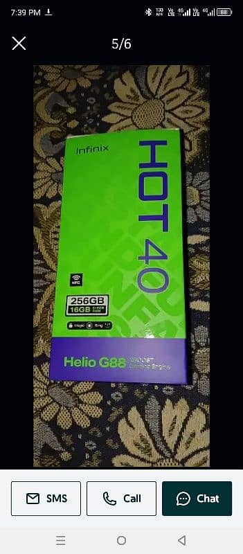 Infinix hot 40 8+8.256 0