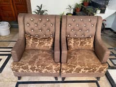 5 Seater Sofa Set neat and clean