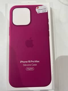 Apple 16 Pro Max silicone case (open box)