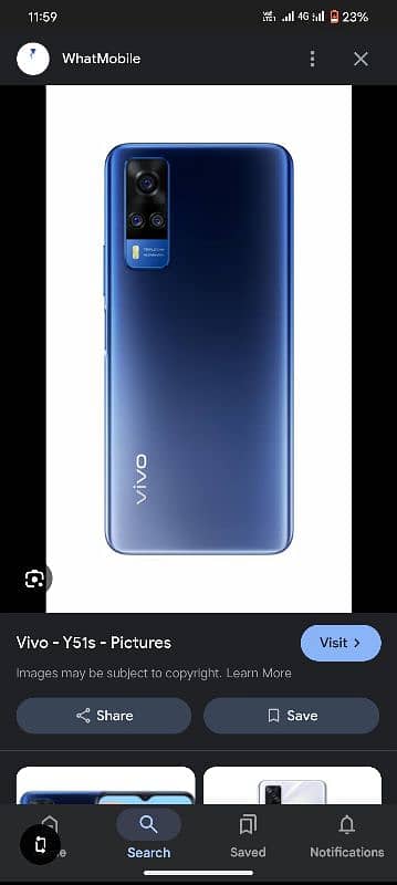 vivo y51s 8gb 128gb 0