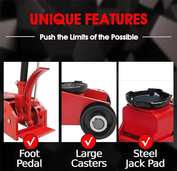 Heavy Duty Big Red Torin 5 Ton Floor Jack 4