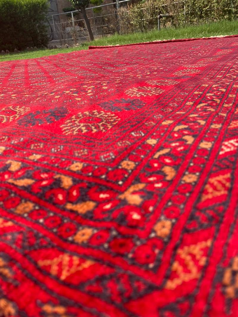 Antique Afghani Handmade Carpet 3