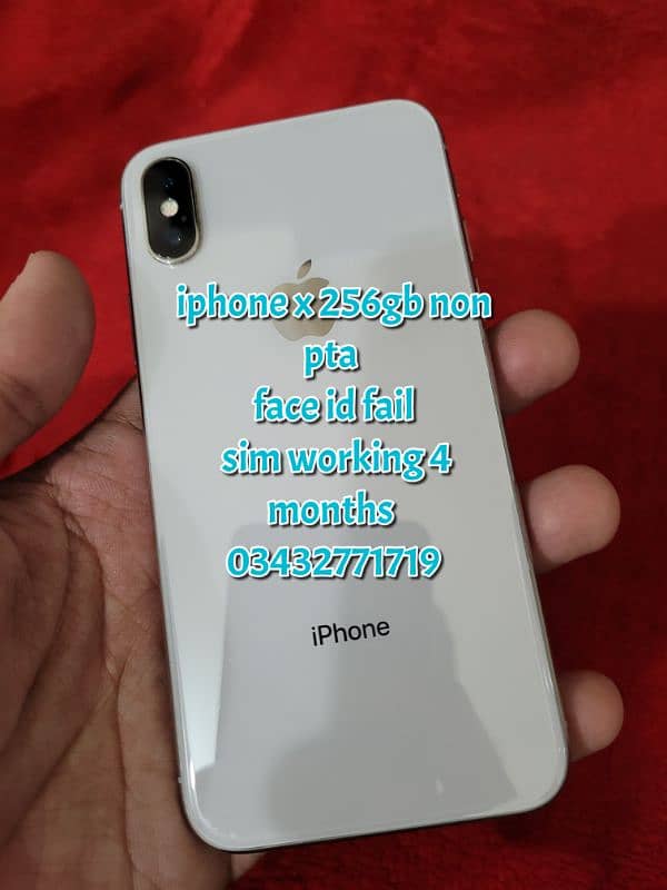 iphone X  and XS 256gb sim working 03432771719 1