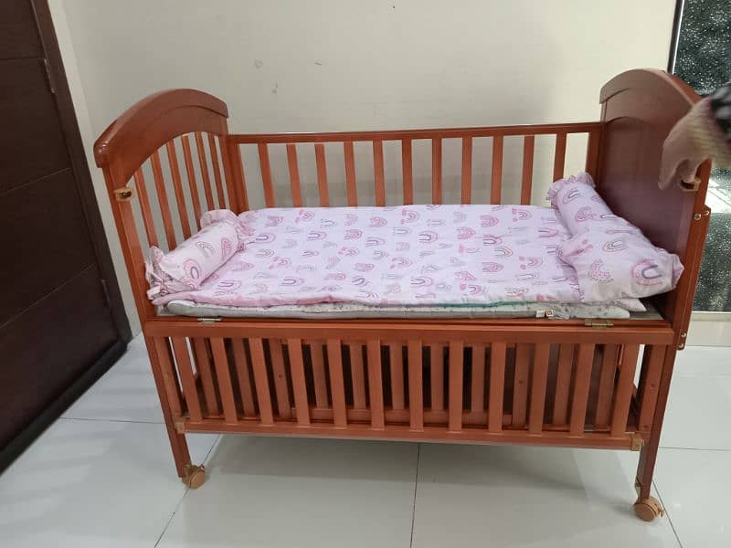 baby wooden cot 5