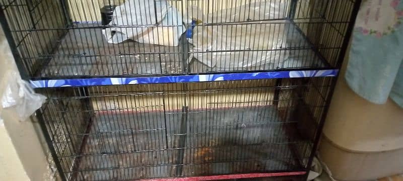 8 portion cage in good condition 1