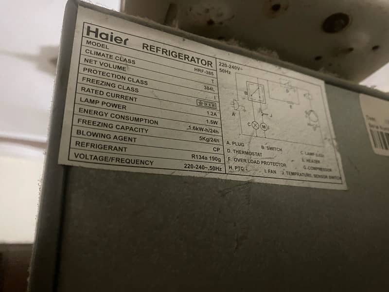 Haier fridge 2