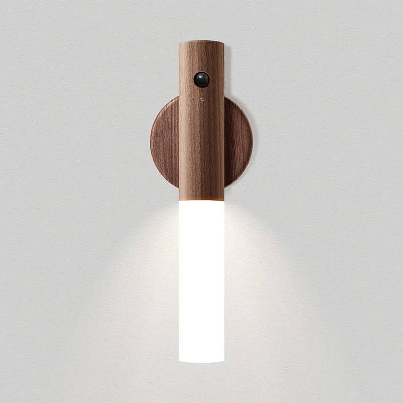 Wood Rechargeable Sensor Night Lamp 4