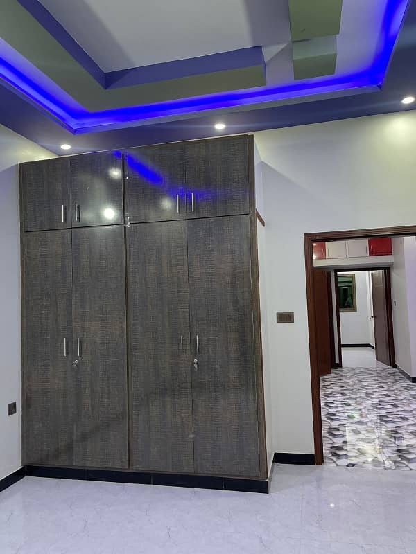 Flat for sale Faisal town near airport malir halt opposite Pakistan security printing press 6