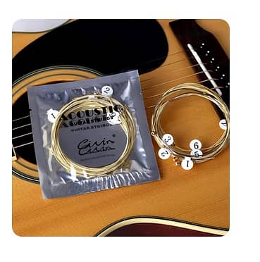 Acoustic Guitar Metalic Strings Set 1