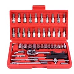 46 Pcs Steelnais Steel Tool Kit Set