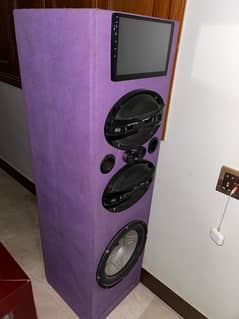 brand new woofer and speakers 