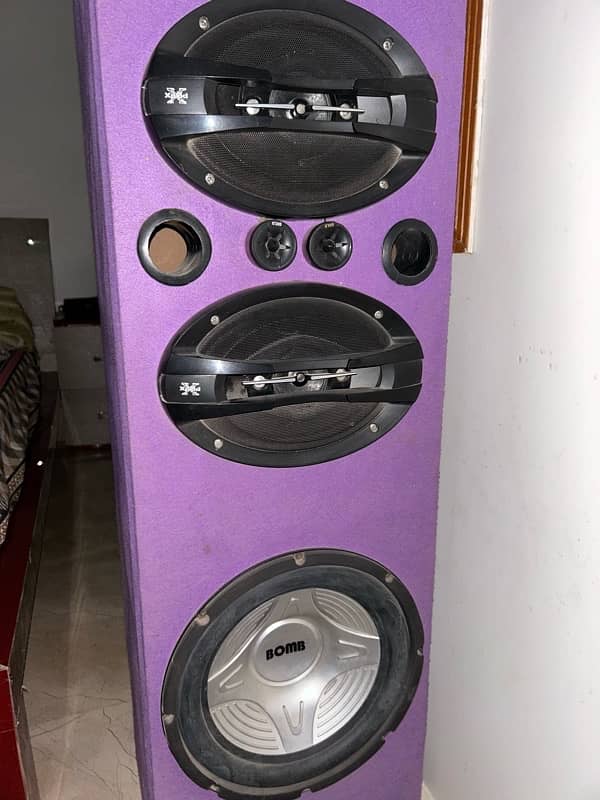 brand new woofer and speakers  4