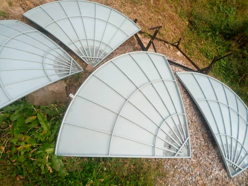 Shabbir 4 pieces (A quality) 8 feet dish antenna 8