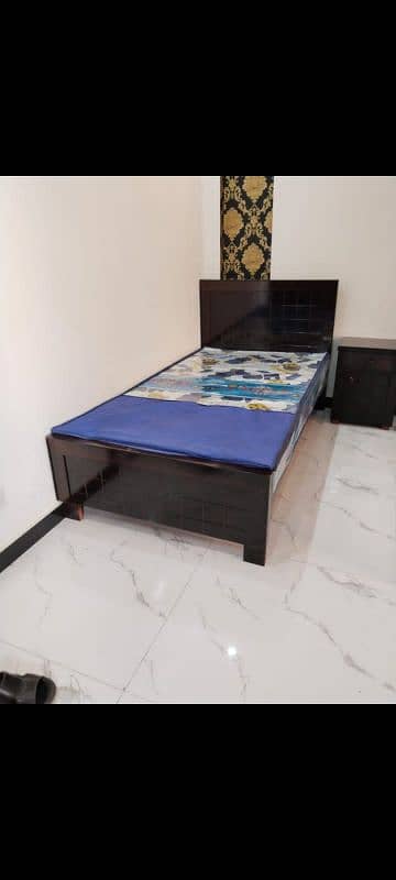 single bed wooden/Poshish bed single/furniture 5