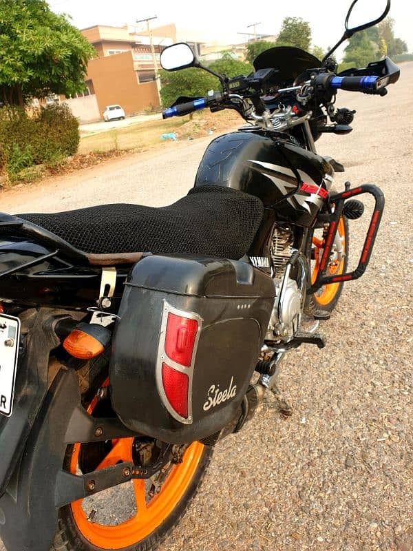 Yamaha YBR 125 G peshawar registered for sell Mbl 03119281327 4