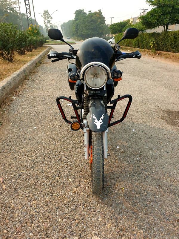 Yamaha YBR 125 G peshawar registered for sell Mbl 03119281327 7