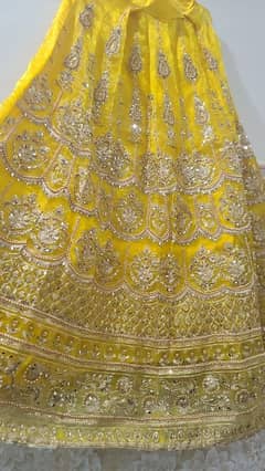 Mehndi Lehnga