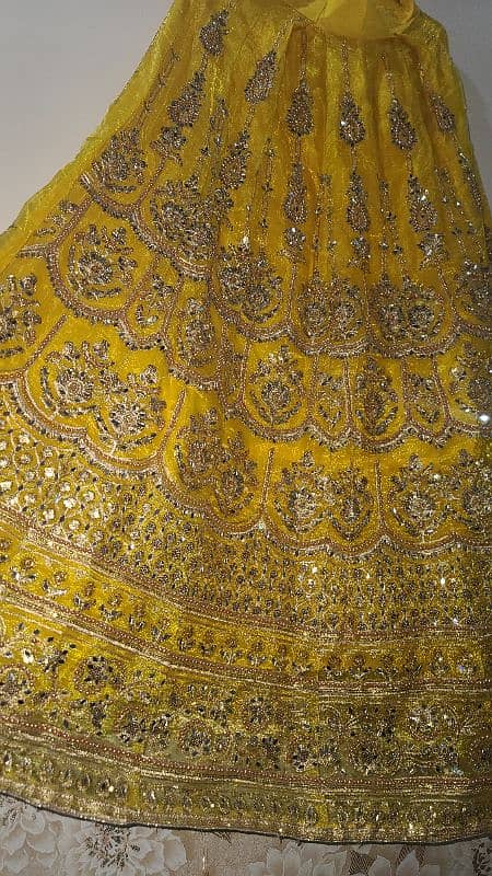 Mehndi Lehnga 4