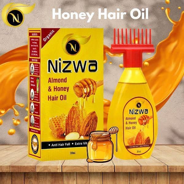 Nizwa - Almond Honey And Hair Oil 0