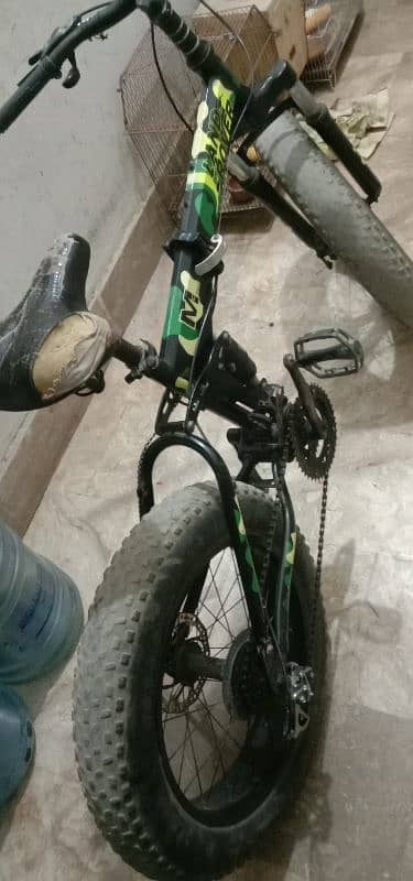 Fat Bike in Cycle with folding fat tyre cycle 2