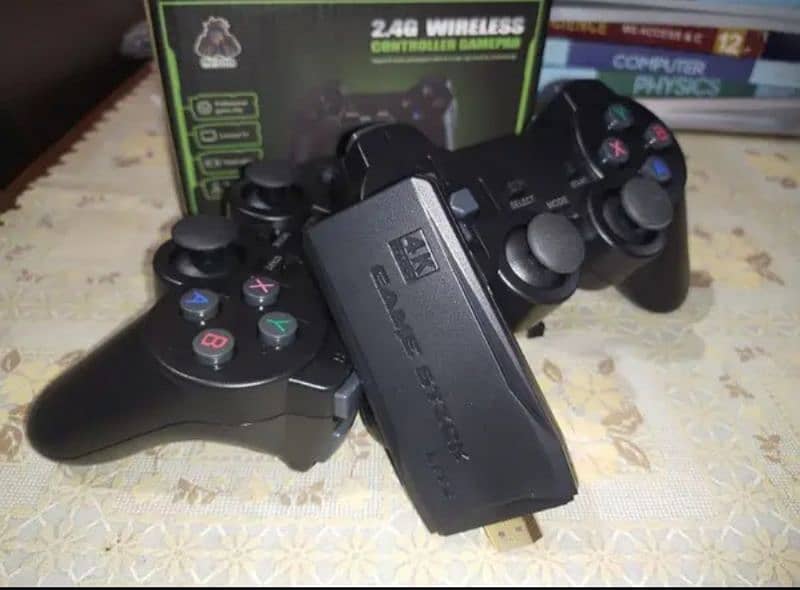 gaming stick with 2 control's for sale 0